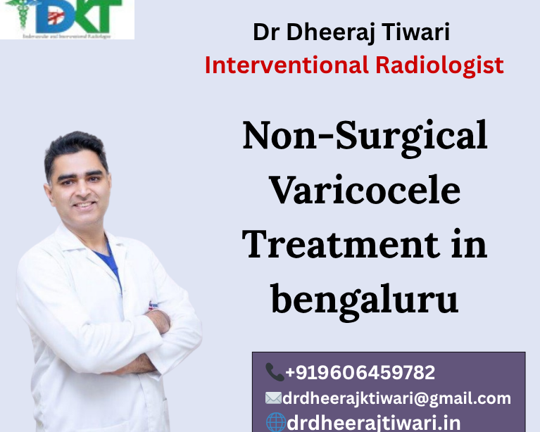 Non-Surgical Varicocele Treatment in bengaluru