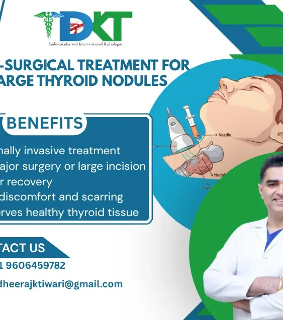 Large Benign Thyroid Nodules Without Surgery
