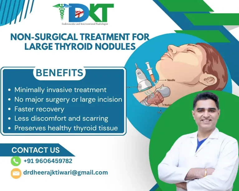 Large Benign Thyroid Nodules Without Surgery