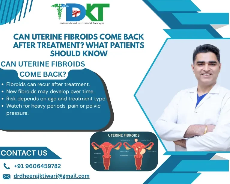 Uterine Fibroid Recurrence After Treatment: What Patients Should Know about recurrence, symptoms, risk factors, and follow-up care.