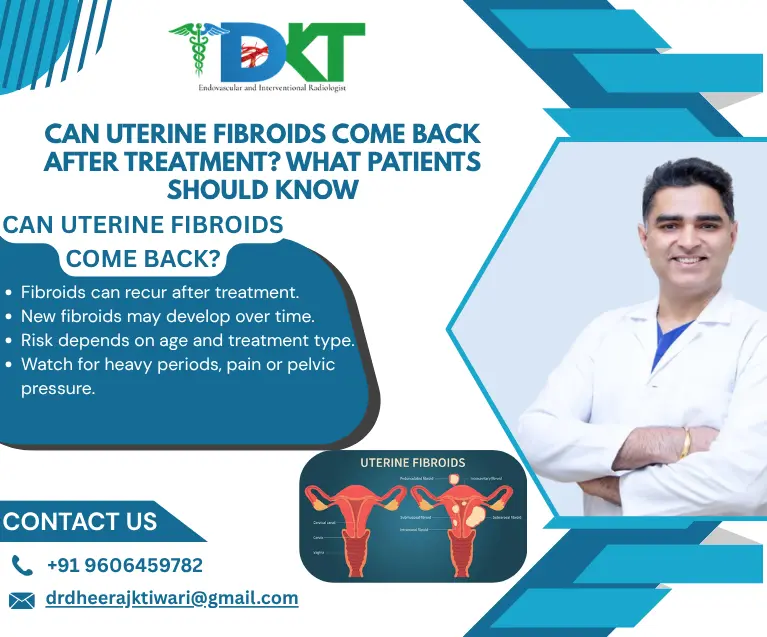 Uterine Fibroid Recurrence After Treatment: What Patients Should Know about recurrence, symptoms, risk factors, and follow-up care.